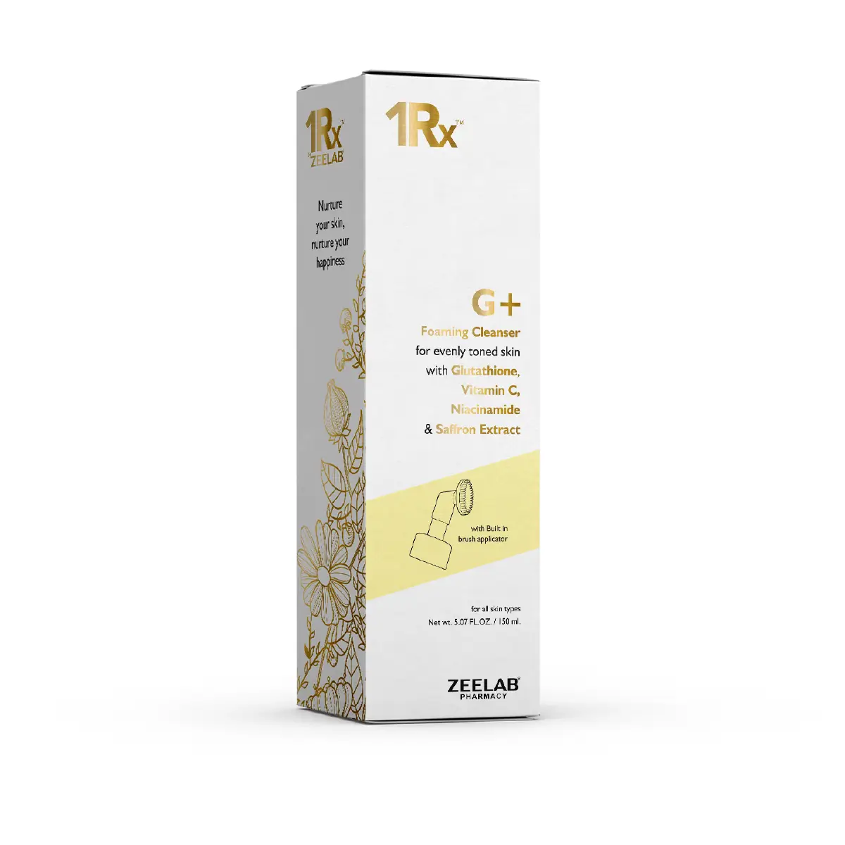 G+ Foaming Cleanser with Glutathione + Vitamin C + Niacinamide 